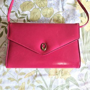 Vintage 1980s Pink Handbag